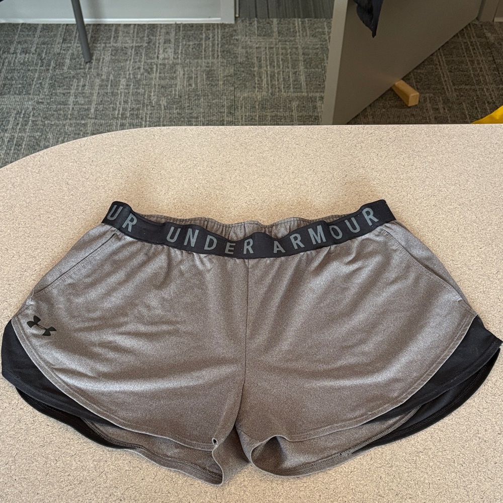 Under Armour Women's Athletic Gray Shorts